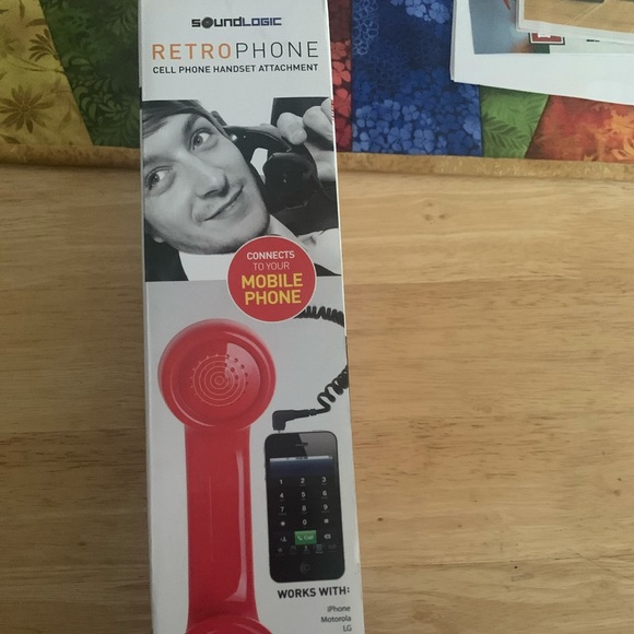 🆕 SoundLogic Retro CellPhone Handset Attachment - Picture 2 of 3